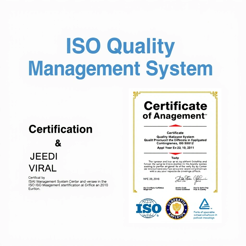 Сертификаты качества ISO